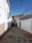Tipical street in andalucian village